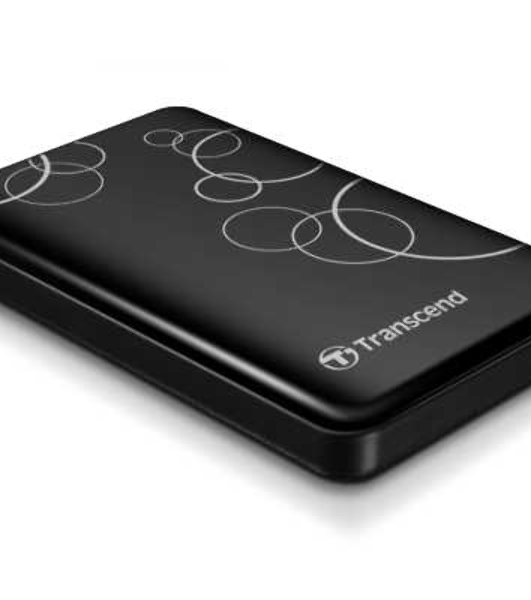 Внешний HDD 2.5' Transcend StoreJet 25A3, 1TB, USB 3.2 Gen 1 Type-A, 5400 rpm, черный