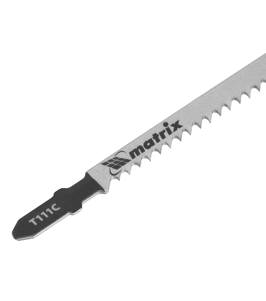 Полотна для электролобзика Matrix по дереву, 3 шт. T111C, 75 х 3мм, HCS