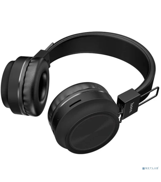Беспроводные/проводные наушники Hoco W25 черный, полноразмерные, Bluetooth + проводной, до 12 ч.