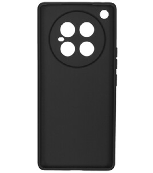 Чехол (клип-кейс) BoraSCO для Infinix Zero 40 4G Silicone Case черный (73813)