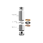 Корпус светильника C6303 DCH черный хром D60*H60mm MR16 GU5.3, фото7