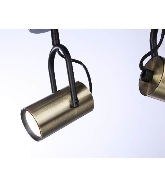 Светильник Ambrella light TA13194/2 BK/SB черный/бронза GU10/2 max 12W 260*100*195