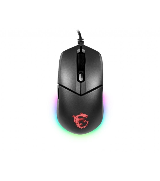 Мышь проводная MSI Clutch GM11 черный, 5000 dpi, USB, кнопки - 6