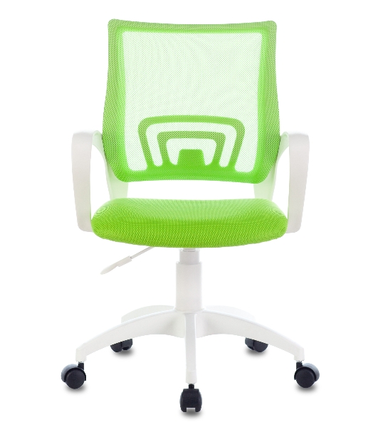 Кресло Бюрократ CH-W695NLT TW-03A TW-18 салатовый, сетка/ткань, 120 кг, механизм качания