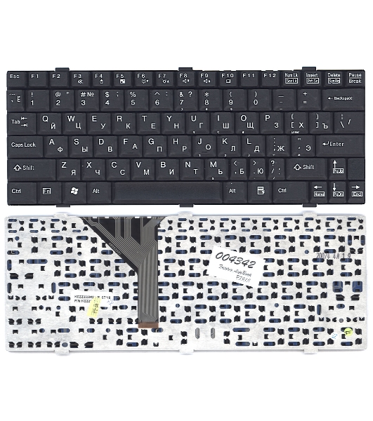 Клавиатура для ноутбука Fujitsu LifeBook P7010 черная