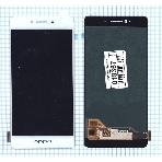 Дисплей для Oppo R7s белый, фото 1