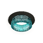 Комплект встраиваемого светильника Ambrella light XC6513043 SBK/BL черный песок/голубой MR16 GU5.3 (C6513, N6153), фото3