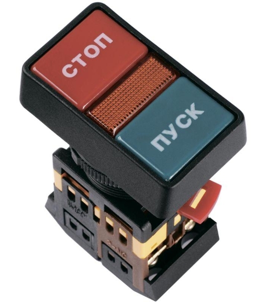 Кнопка PPBB-30N 'Пуск-Стоп.' 1з+1р IEK BBD21-PPBB-K51