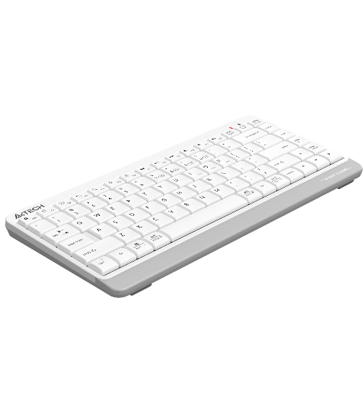 Клавиатура беспроводная A4Tech Fstyler FBK11 USB, Bluetooth/Радиоканал, белый/серый