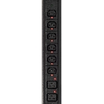 Блок распределения питания Powercom PDU-32AV24-18C3-6C9-3P верт.размещ. 18xC13 6xC19 3x32A IEC 60309 2м, фото 1