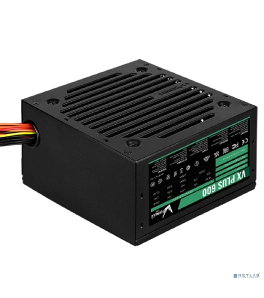Блок питания Aerocool/Formula VX-600 PLUS, 600Вт 120мм, черный