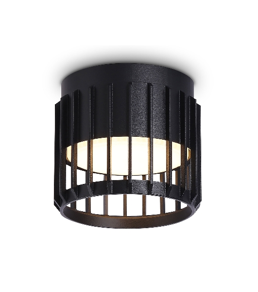 Светильник Ambrella light TN71155 BK черный GX53 D100*80