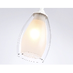 Светильник Ambrella light TR3534 WH/CL/FR белый/прозрачный/белый матовый E27 max 40W D120*800, фото4
