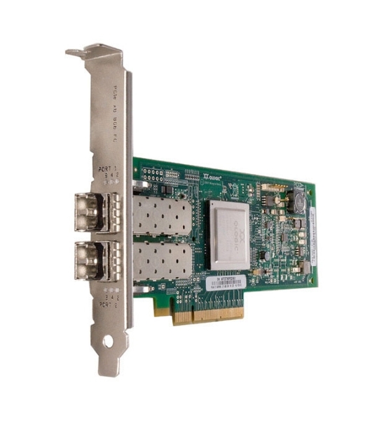 Контроллер Qlogic QLE2562-CK 8Gb 2-port FC HBA x8 PCIe LC multi-mode optic
