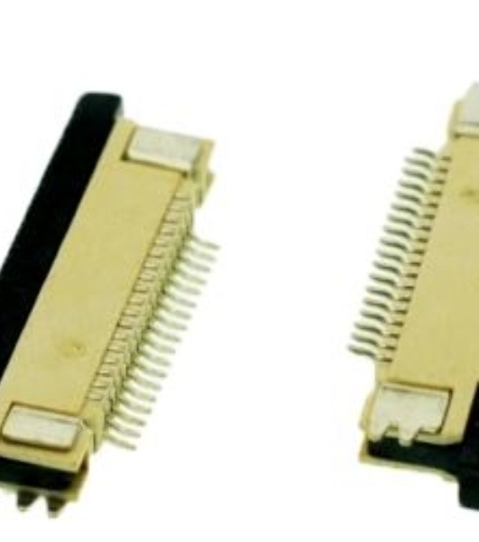 Разъем FPC Half Coverage Bottom Contact 1.0K-BX-8PWB 8 pin высота 2мм шаг 1мм