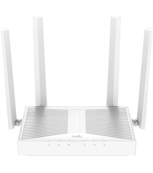 Роутер беспроводной Cudy WR3000E 2.0 Гигабитный роутер Wi-Fi 6 AX3000, 2,4/5 ГГц, до 2976 Мбит/с, 5x1 Гбит/с, IPv6, 4 антенны, черный