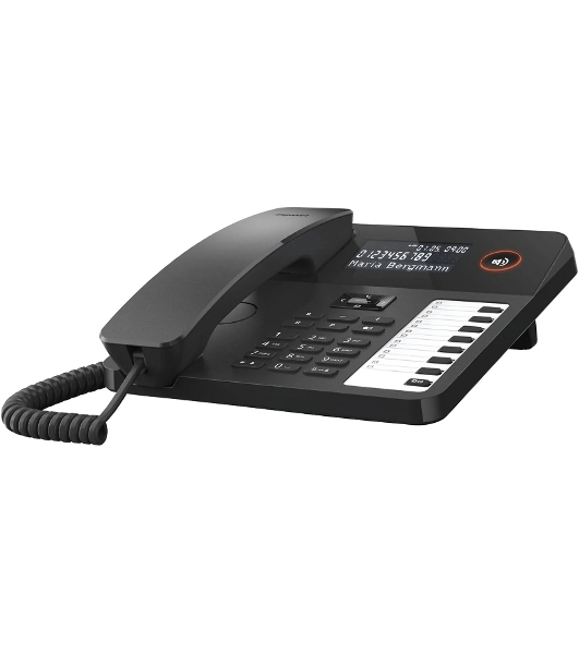 Телефон проводной Gigaset DESK600 черный