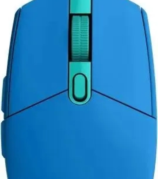 Мышь проводная Logitech G102 LIGHTSYNC синий, 8000 dpi, USB, кнопки - 6