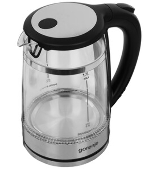 Чайник электрический Gorenje K17GDW 743902 черный
