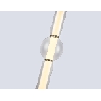 Подвесной светодиодный светильник Ambrella light LH11023 BK/SM черный/дымчатый 17W 3000K D120*520, фото4