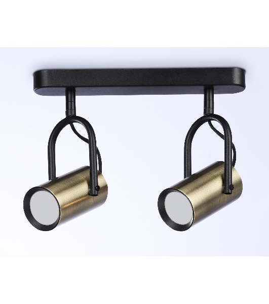 Светильник Ambrella light TA13194/2 BK/SB черный/бронза GU10/2 max 12W 260*100*195