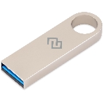 Флешка USB Digma DRIVE3 (DGFUL128A30SR), 128Gb, USB 3.0, R/W 70/30, серебристый, фото3