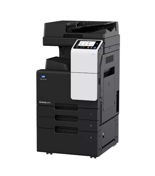 МФУ лазерное Konica Minolta Bizhub C257i (ACVD021), A3, цветной, печ. 25 стр/мин (A4) 12 стр/мин (A3), скан. до 55 стр/мин., 1800 x 600 dpi (печать) 600 x 600 dpi (скан.), USB, Ethernet, без картриджей и автопода - установка и запуск специалистом АСЦ