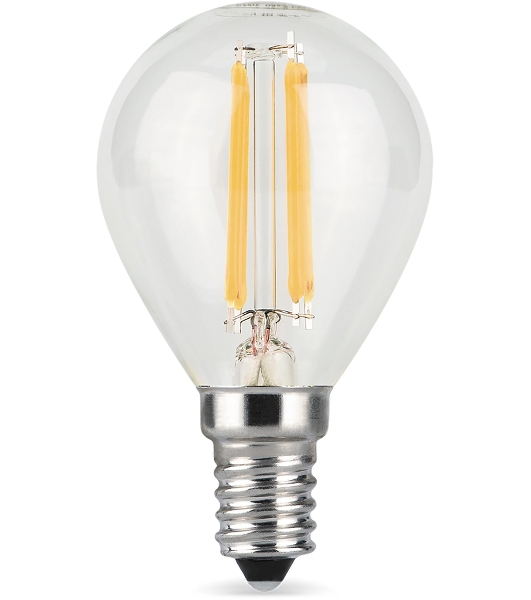 Лампа светодиодная Filament Шар E14 7Вт 2700К Gauss 105801107