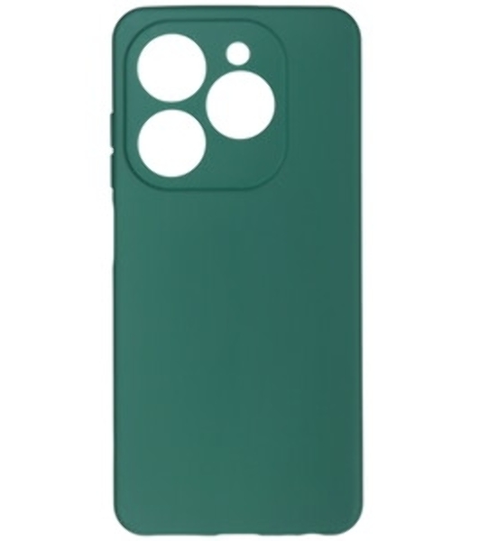 Чехол (клип-кейс) BoraSCO для Tecno Spark 20/20C/Go 2024/Pop 8 Microfiber Case зеленый опал