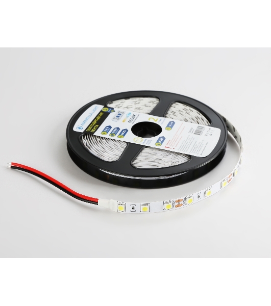 Светодиодная лента Ambrella light GS4003 5050 60Led/ 14.4W m/ 24V IP20 6500K/ 5000*10*1.87mm (2 конт.)