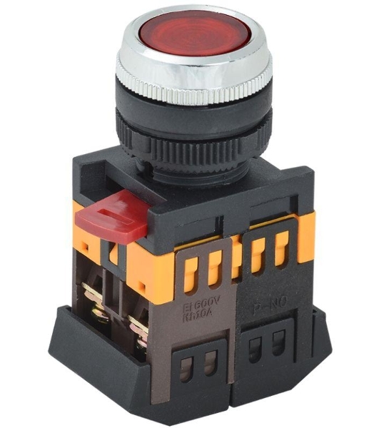 Кнопка ABLFS-22 кр. 1з+1р IEK BBT30-ABLFS-K04