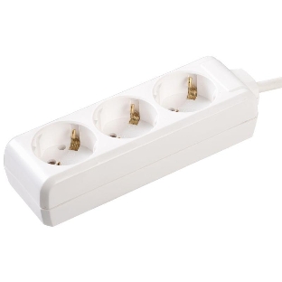 Удлинитель 3х3 м с заземл. 16А IP20 У03 2P+PE IEK WYP10-16-03-03-Z-N