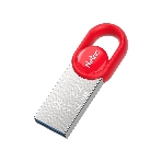 Флешка USB Netac UM2 (NT03UM2N-064G-32RE), 64Gb, USB 3.0, R/W 130/50, серебристый/красный, фото4