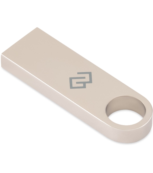 Флешка USB Digma DRIVE3 (DGFUL128A30SR), 128Gb, USB 3.0, R/W 70/30, серебристый