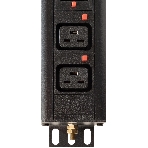 Блок распределения питания Powercom PDU-32AV24-18C3-6C9-3P верт.размещ. 18xC13 6xC19 3x32A IEC 60309 2м, фото7