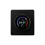 Терморегулятор Kranz KR-78-0728-3 ROUND Wi-Fi с/у оникс, фото 1
