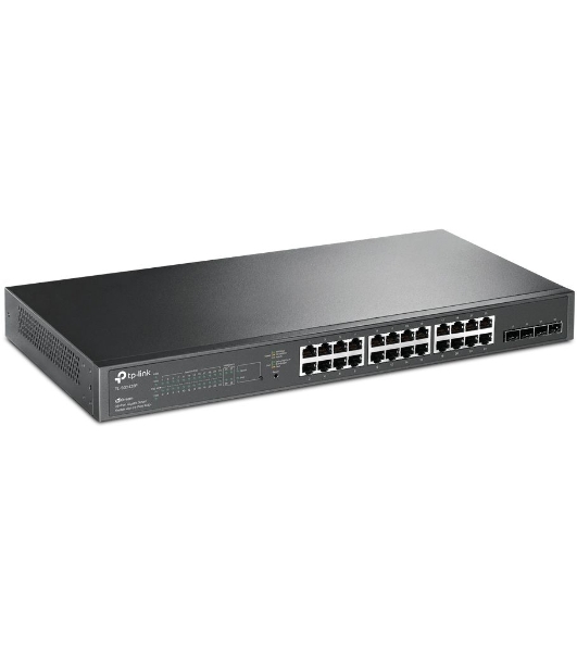 Коммутатор TP-Link TL-SG2428P JetStream гигабитный Smart коммутатор на 24 порта PoE+ и 4 SFP-слота SMB