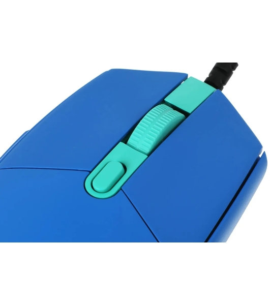 Мышь проводная Logitech G102 LIGHTSYNC синий, 8000 dpi, USB, кнопки - 6