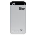 Внешний аккумулятор 10000mAh Smart 3USB Type-C 3A PD 20W+QC3.0 быстрая зарядка More choice PB32S-10 белый, фото3