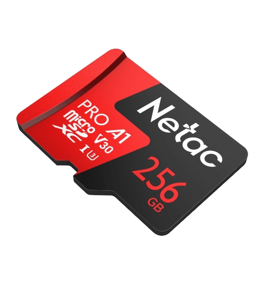 Флеш карта NeTac Карта памяти Netac MicroSD P500 Extreme Pro 256Gb, Retail version card only