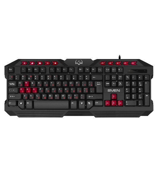 Комплект клавиатура + мышь SVEN GS-9200 игровые клавиатура, мышь и коврик