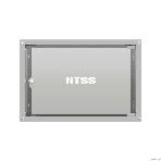 Шкаф коммутационный NTSS Lime (NTSS-WL6U5560GS) настенный 6U 550x600 мм пер. дв.стекл несъемн. бок. пан. 30 кг серый 110 град. IP20 сталь, фото7