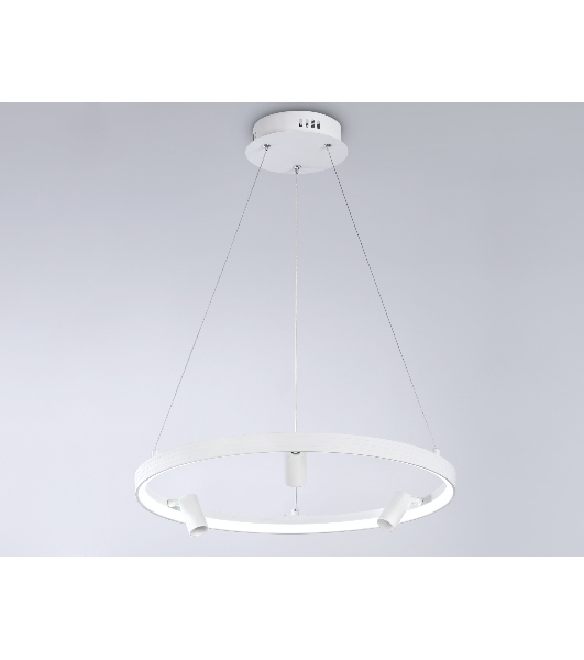 Светильник Ambrella light FL5281/1+3 WH белый 50W 3000K/4200K/6400K+4200K D500*1200 (ПДУ ИК)