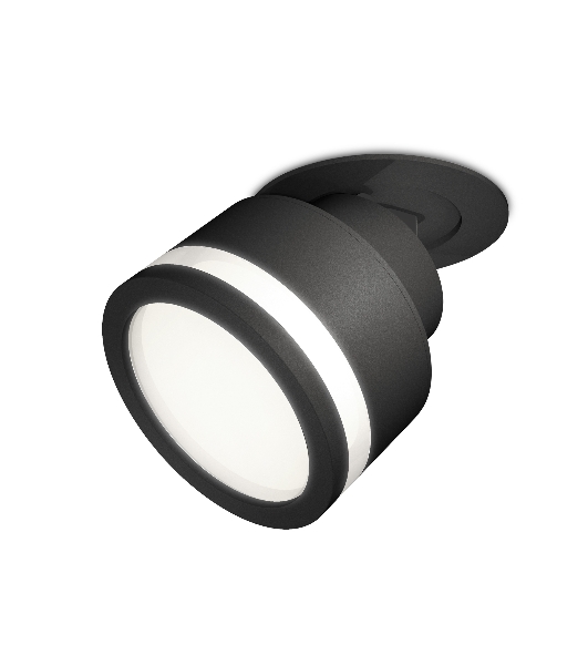 Светильник Ambrella Light XM8102522 SBK/FR черный песок/белый матовый GX53 (A2242, A2106, C8102, N8415)