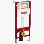Рамная инсталляция BAU NEO 45 для подвесного унитаза и Круглая хромированная клавиша Aquanika, фото10
