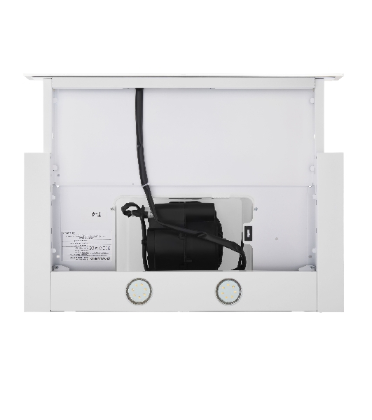 Вытяжка встраиваемая Maunfeld Ouse Touch Glass 60 белый, 60 см, 750 куб. м/ч, 48 дБ