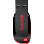 Флешка USB SanDisk Cruzer Blade (SDCZ50-128G-B35), 128Gb, USB 2.0, Type-A, R/W 16/4, черный, фото17