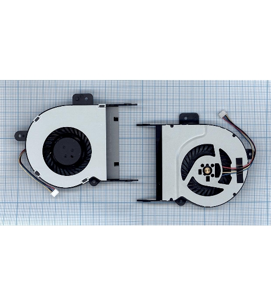 Вентилятор (кулер) для ноутбука Asus A45D A55A F55 K55 R500V X55A U57V 13мм VER-2
