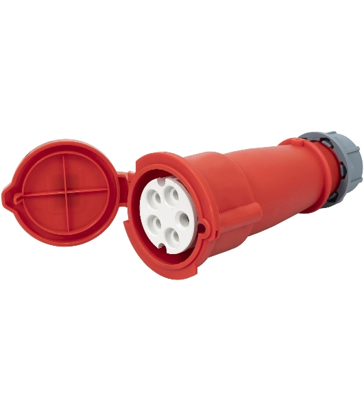 Блок распределения питания Powercom PDU-32AV24-18C3-6C9-3P верт.размещ. 18xC13 6xC19 3x32A IEC 60309 2м