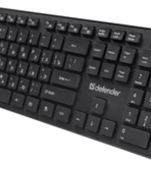 Комплект клавиатура+мышь Defender Lima C-993 беспроводной, USB, 1000 DPI, чёрный